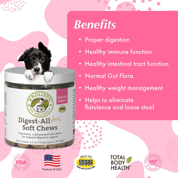 Digest-All Plus™ Soft Chews For Healthy Digestion & Nutrition