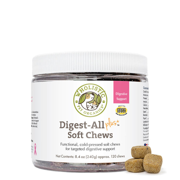 DIGEST-ALL PLUS™ SOFT CHEWS FOR HEALTHY DIGESTION & NUTRITION